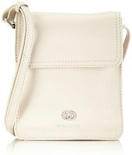 GERRY WEBER Gerry Weber Los Angeles II Flap Bag XS, Borsa A Tracolla da Donna, bianco(Weiß (offwhite)), 16x18x4 cm (B x H x T)