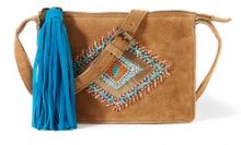 LA REDOUTE COLLE... Borsa etnica in pelle