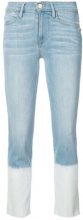 FRAME DENIM - Frame Denim - Le High straight leg jeans - women - Polyester/Spandex/Elastane/Cotone - 26, 31 - Blu