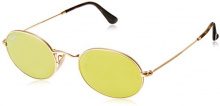 RAY-BAN Ray-Ban Rb 3547N, Occhiali da Sole Unisex-Adulto, Oro (Gold), 51 mm