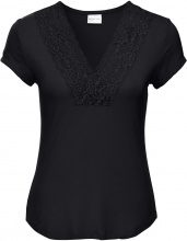 BODYFLIRT Maglia con pizzo (Nero) - BODYFLIRT