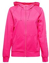 ESPRIT ESPRIT Sports 018ei1j008-Cardigan Logo, Felpa Donna, Rosa (Pink Fuchsia 660), 46 (Taglia Produttore: Large)