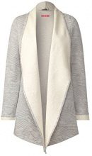 STREET ONE Street One 210609, Cardigan Donna, Grigio (Cyber Grey Melange 10767), 44