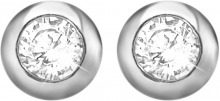 STROILI Orecchini lobo in argento 925 e zirconi per Donna