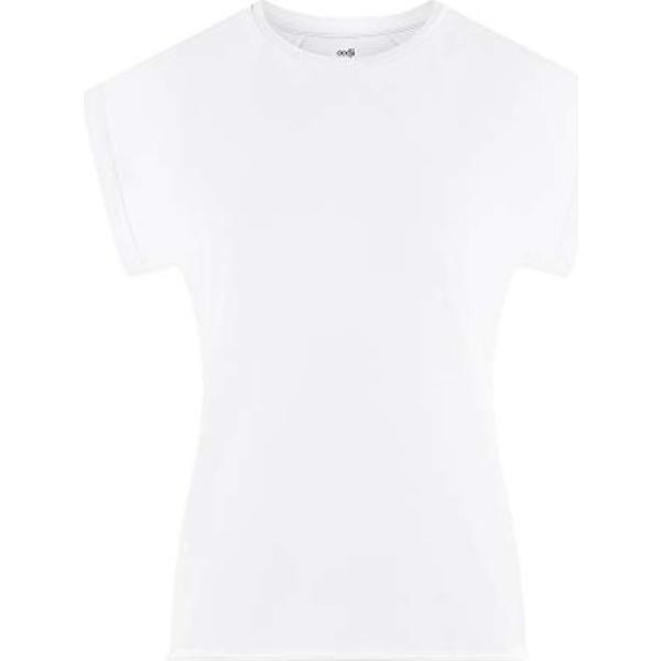 oodji Ultra Donna T-Shirt in Cotone con Scollo Rotondo
