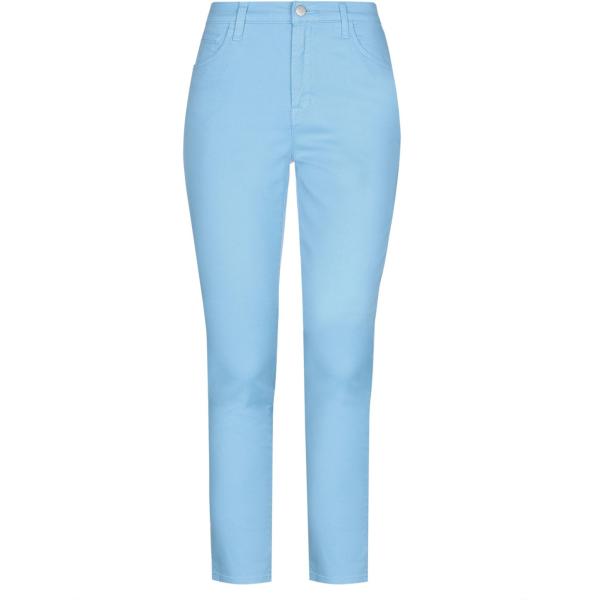 Pantalón Jeans Mezclilla Stretch Azul Claro Cierre Botones