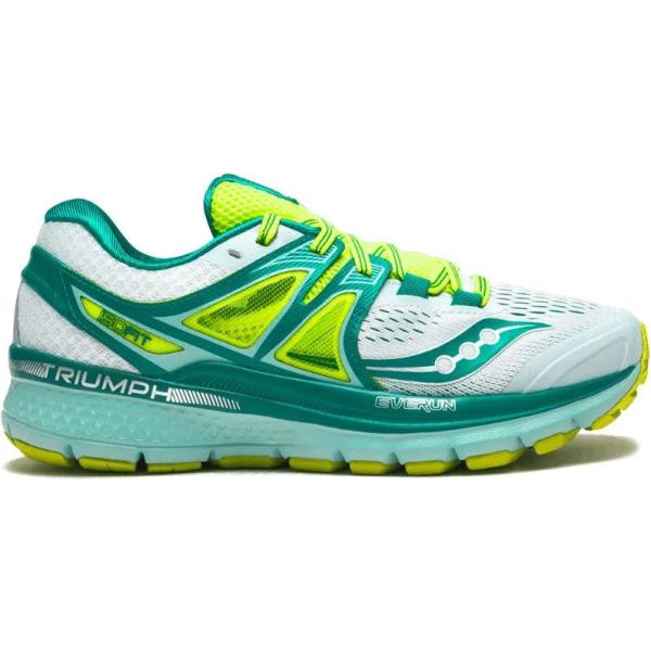 Sneakers da donna in verde a punta tonda con lacci in nylon Saucony | Bantoa
