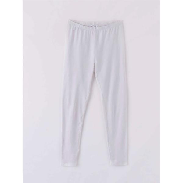 Leggings da donna in bianco lungo in cotone Terranova | Bantoa