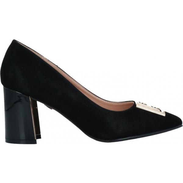 Decolletè Laura Biagiotti Calf White Black - ONGAROshop.it