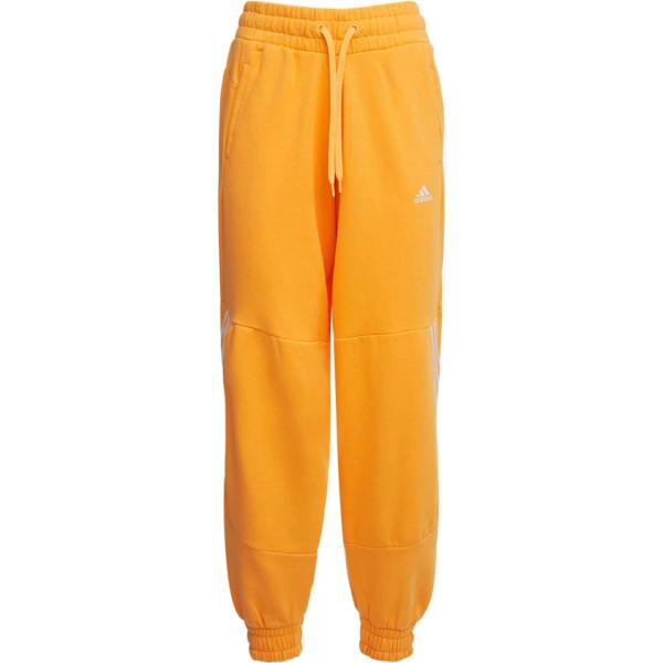 Pantaloni da donna in arancione con coulisse Adidas Performance | Bantoa