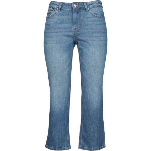 Cropped jeansONLY in Denim di colore Blu Donna Abbigliamento da Jeans da Jeans capri e cropped 