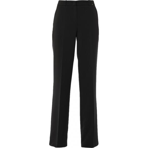 TOPO da Donna Poliestere Nero Pantaloni Taglia 12 L30 in Regular zip 
