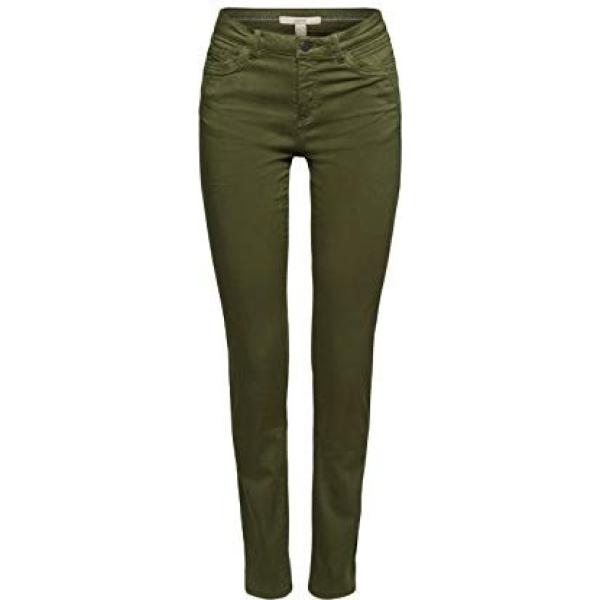 Pantalones mujer verde oliva Esprit | Bantoa