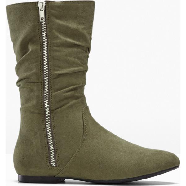 Botines mujer verde oliva efecto ante Bpc Selection | Bantoa