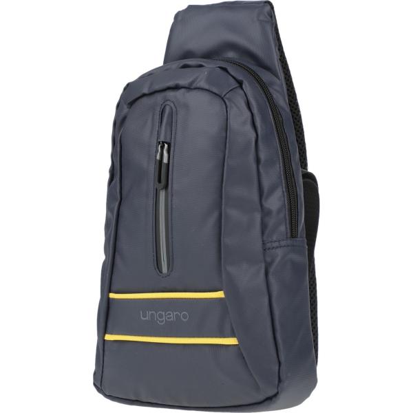 Zaino da uomo in navy con zip in poliestere Ungaro | Bantoa