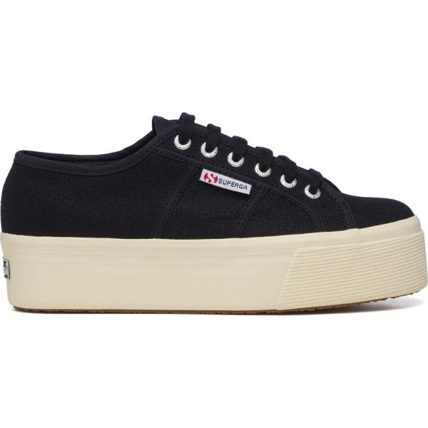Superga platform lettering da donna • Scoprile su Tacco Rosso