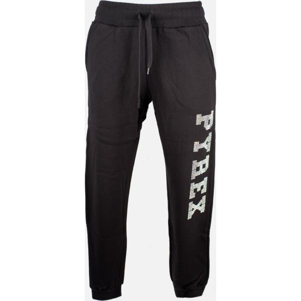 Pantaloni da donna in nero con coulisse Pyrex | Bantoa
