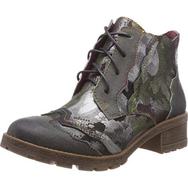 Botines mujer verde oliva Laura Vita | Bantoa