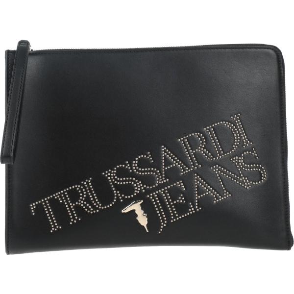 TRUSSARDI JEANS Borsa a mano nera borchie | Quellogiusto Shop online