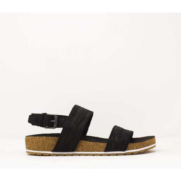 TIMBERLAND 0A1WJE black nero scarpe donna sandali tacco fibbia - TIMBERLAND  - SANDALI DONNA - Subitocalzature.it - Vendita online di scarpe