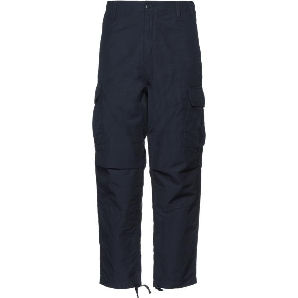 Pantaloni da uomo in navy a vita alta con zip Carhartt | Bantoa